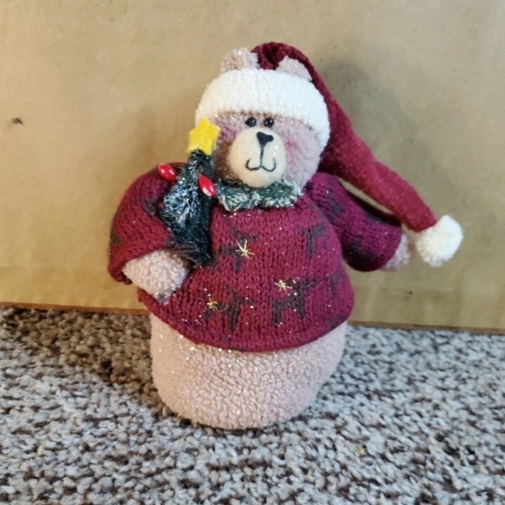 Delton Products Primitive 7" Christmas Bear